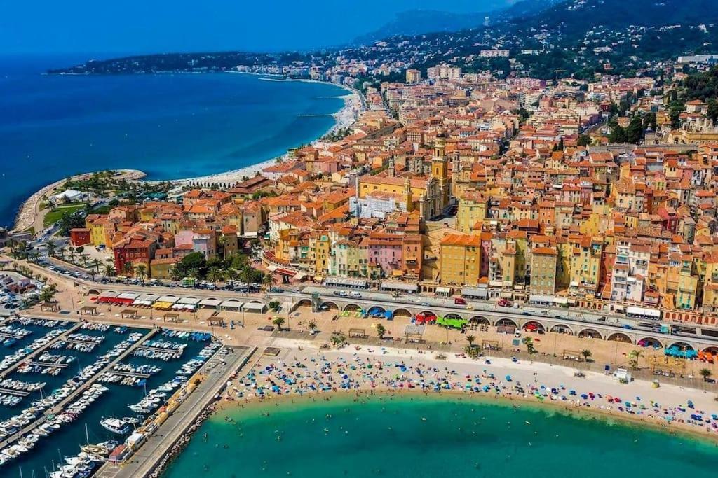 Beau 2 Pieces,Terrasse, Parking Menton Centre Apartment Exterior photo